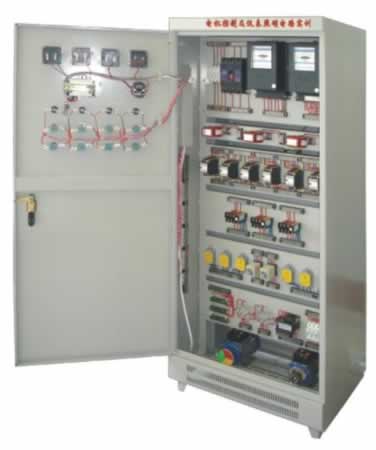 電機(jī)控制及儀表照明電路實訓(xùn)考核柜